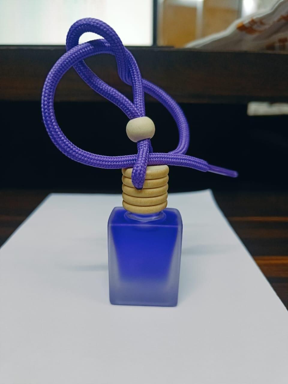 AeroMist™ Hanging Car Perfume Pod – Long-Lasting Musk Fragrance Diffuser for Cars (10ml, Assorted Scents)