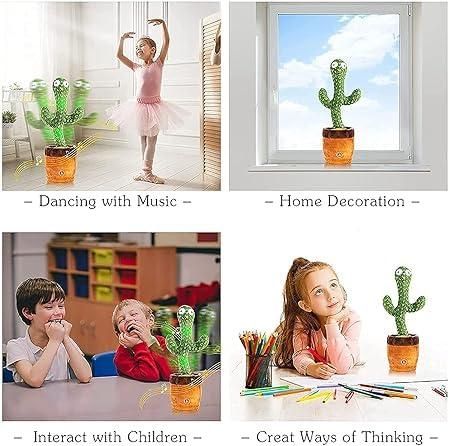 Musical Dancing & Mimicry Cactus Toy