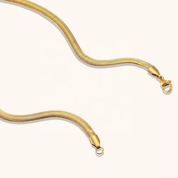 Men's Golden Snake Chain