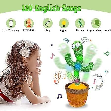 Musical Dancing & Mimicry Cactus Toy