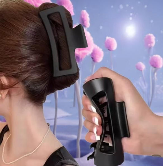 SilkFlex™ Premium Silicone Hair Buckle Set (Pack of 2) – Gentle, Non-Slip Hair Holders for Women (Assorted Colours)