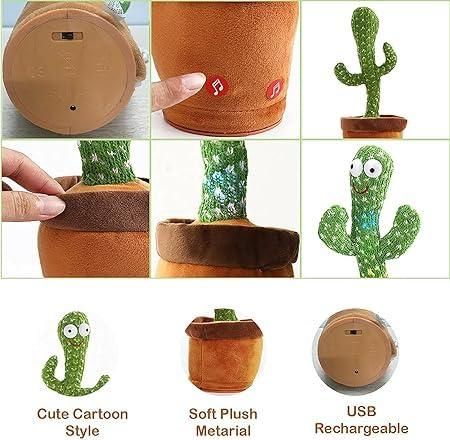 Musical Dancing & Mimicry Cactus Toy