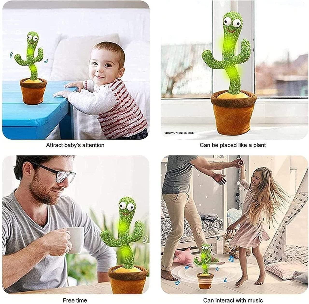 Musical Dancing & Mimicry Cactus Toy