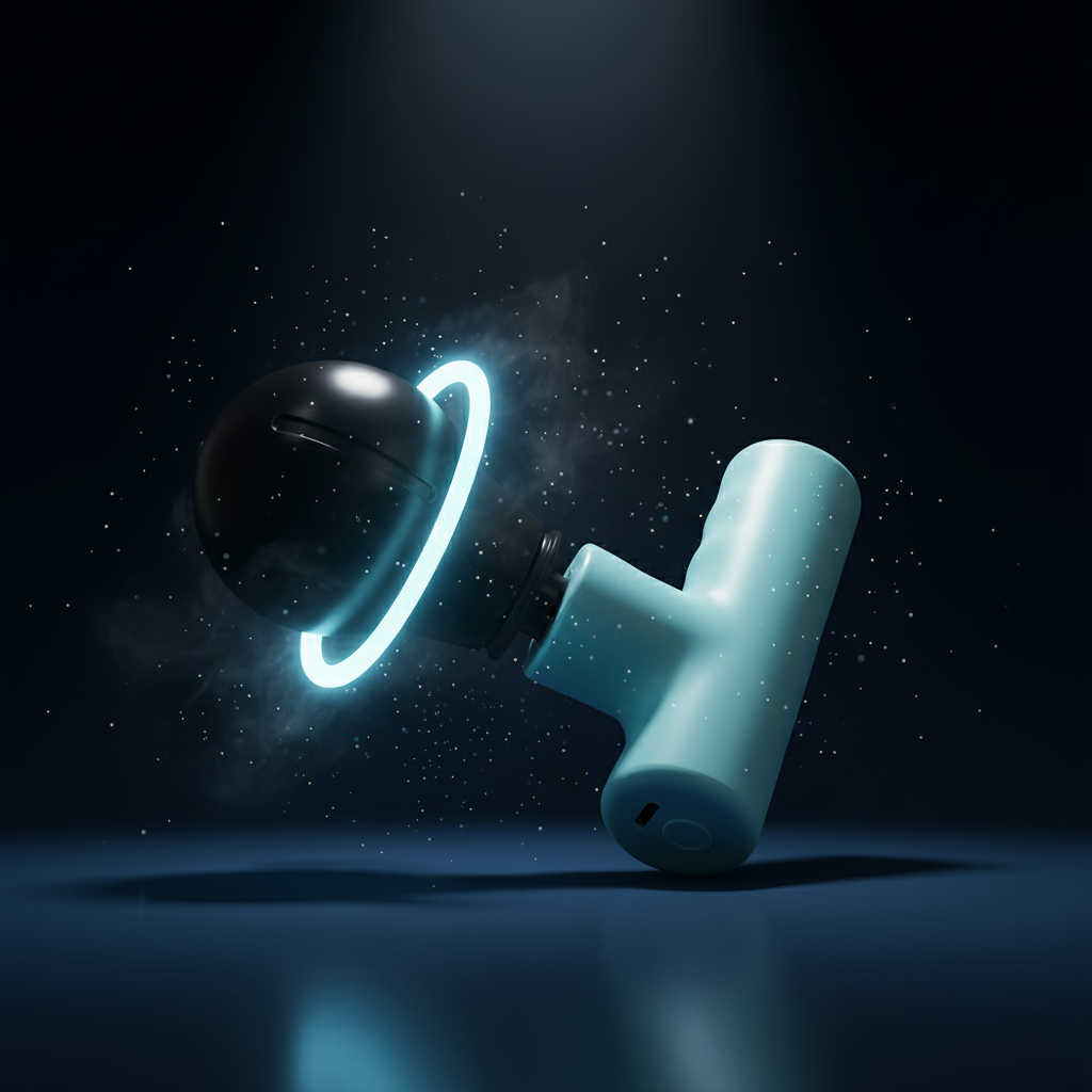 PulseFlex™ Deep Tissue Fascial Massage Gun – Powerful Muscle Recovery & Relaxation Device for Men & Women (Rechargeable, Portable)