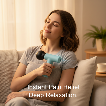 PulseFlex™ Deep Tissue Fascial Massage Gun – Powerful Muscle Recovery & Relaxation Device for Men & Women (Rechargeable, Portable)